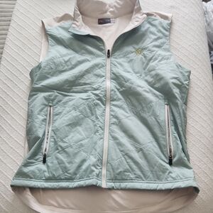 Mint Green Quilted Vest